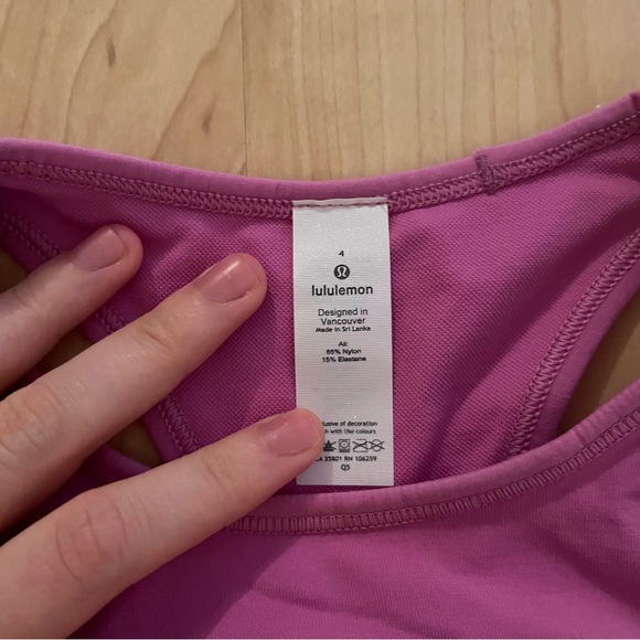 NWOT! Lululemon 'Ebb to Train Bra *Longline' - Picture 6 of 6